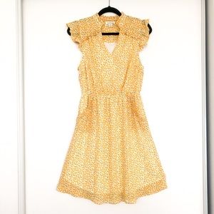 Yellow summer dress